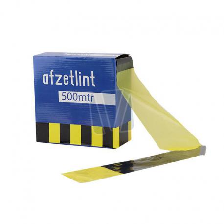 Geel zwart afzetlint gebruik: Geel zwart afzetlint