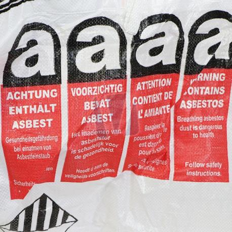 Platenzakken asbest gebruik: Platenzakken asbest