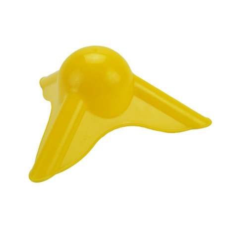 Kunststof bolhoeken geel (per stuk) gebruik: Kunststof bolhoeken geel (per stuk)