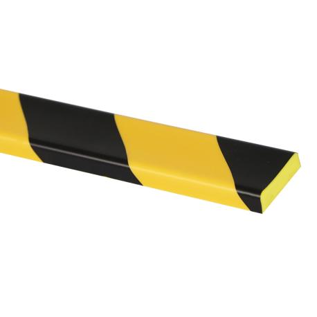 P-vorm 40 x 11 mm schuimprofiel NOMA PROTECT WARNING zwart/ geel gebruik: P-vorm 40 x 11 mm schuimprofiel NOMA PROTECT WARNING zwart/ geel