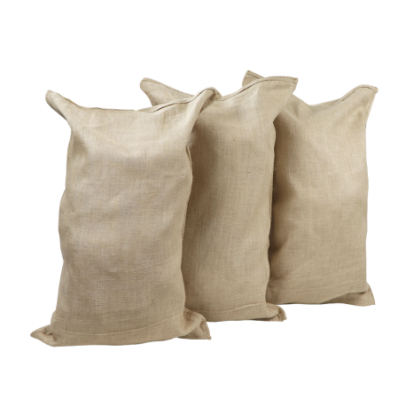 Grote jute zakken 60 cm x 100 cm