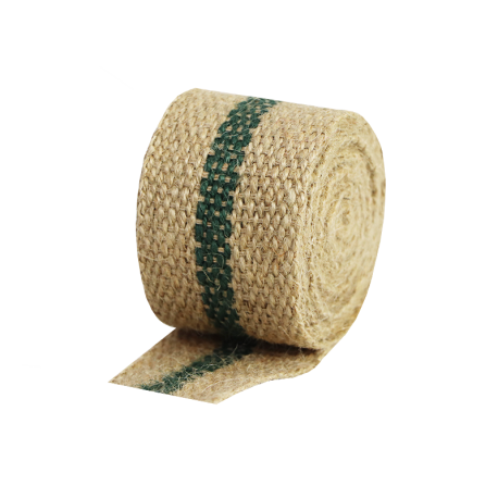 Jute band met streep gebruik: Jute band met streep