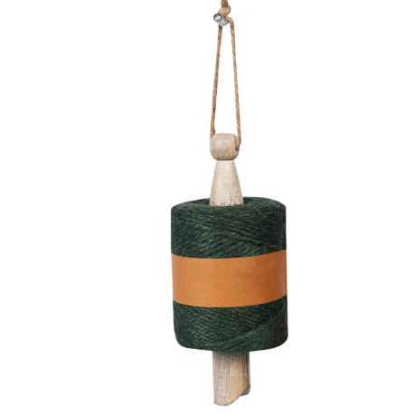 Jute tuintouw met hanger gebruik: Jute tuintouw met hanger