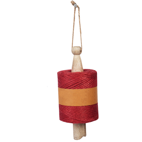 Jute tuintouw met hanger gebruik: Jute tuintouw met hanger