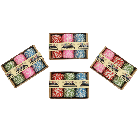 Jute touw tweekleurig gebruik: Jute touw tweekleurig