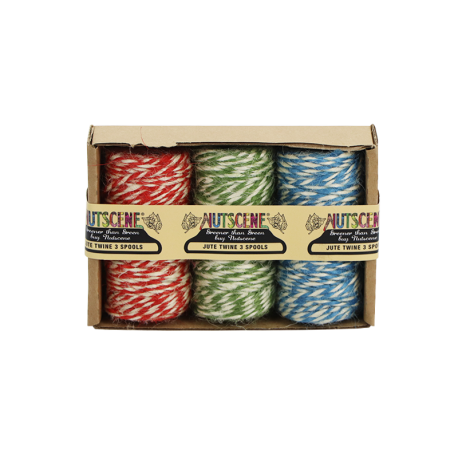 Jute touw tweekleurig gebruik: Jute touw tweekleurig