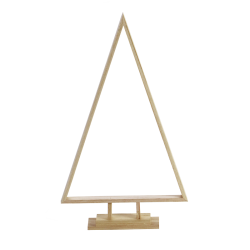 Houten kerstbomen