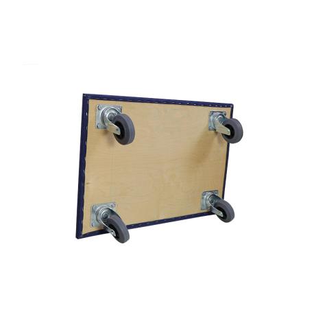 Meubelhondje 72x48 cm blauw 300 kg rubber wiel gebruik: Meubelhondje 72x48 cm blauw 300 kg rubber wiel